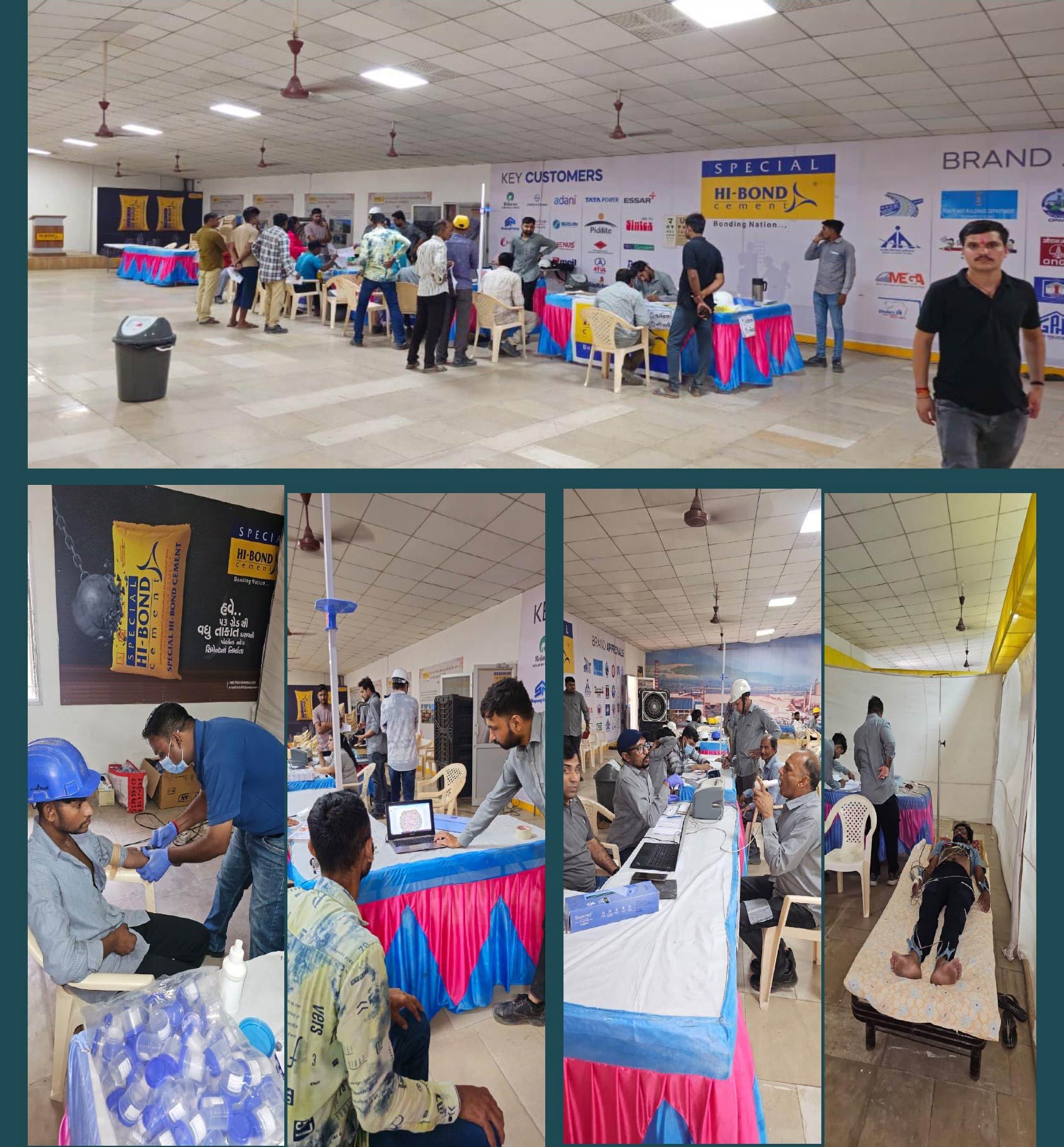 Medical team and employees at Hi-Bond Cement PME 2026