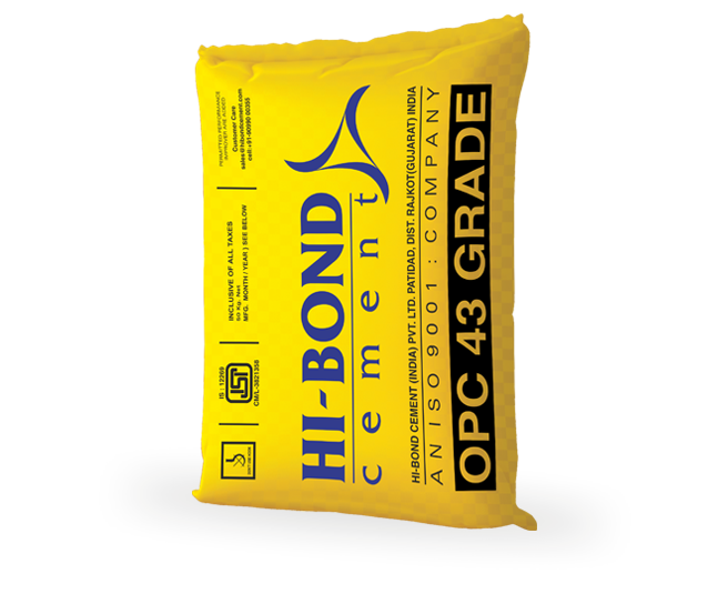HI-BOND OPC 43 Grade Cement
